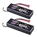 Produktbild HRB 2S Lipo akku 7.4V 6000mAh Modellbau Akku 60C rc akku mit T Stecker für RC Auto Boot Truck (2pack)