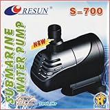 RESUN S-700 Pumpe Tauchpumpe Aquariumpumpe 10Watt 700 L/H max. H 90cm