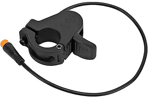WAKECTS Accélérateur de pouce pour vélo électrique, connecteur imperméable à 3 broches, accélérateur gauche/droit pour vélo électrique 300X