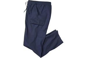 ATLAS FOR MEN - Pantalon Cargo Homme - Coupe Droite - Pantalon Confort - Disponibles en Grandes Tailles du M au 5XL