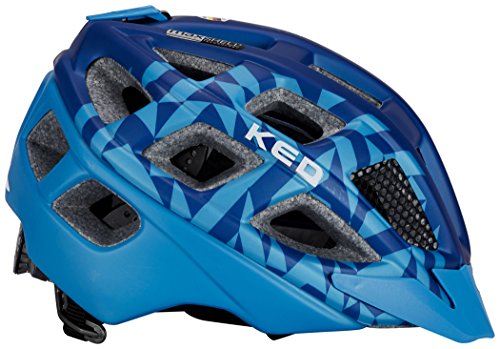 KED Kailu Helmet Kids Blue Matt 2017 mountainbike helm downhill - 6