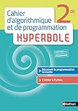 Cahier d'algorithmique et de programmation Hyperbole 2de