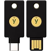 Yubico - NFC Security Key Package (USB-A and USB-C) - Basic compatibility - Multifactor authentication (MFA) Security key and