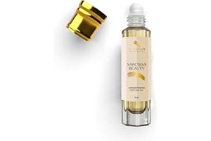 Arabian Opulence FR211 NARCISSA BEAUTY Roll-on Perfume Oil | Concentrated Fragrance Body Oil | Long Lasting Oil Based Perfume for Women | Travel Size Alcohol-Free Soft Perfume Oil Bottle (6ml)