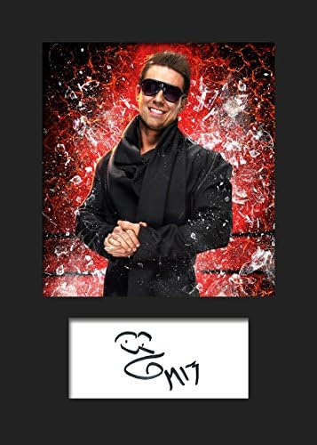THE MIZ WWE #1 Signed Mounted Photo A5 Print
