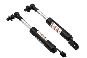 LIJHGFFA Ammortizzatore Per Yamaha T MAX Per TMAX 500 530 T-MAX 530 2008-2018 2017 2016 Supporti Per Bracci Di Sollevamento 2 Pezzi Ammortizzatori Sollevamento Sedile Ammortizzatore Moto(Black)