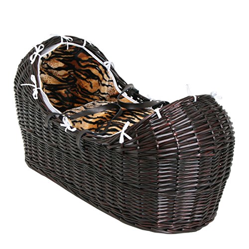 Isabella Alicia Born To Be Wild Tiger Izzy Pod Oak Moses Basket