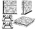 Produktbild PS4 Console Design Folie Aufkleber Sticker Skin fur Sony PlayStation 4 System plus Two(2) Decals for: PS4 Dualshock Controller - Big Ballin- benjamins
