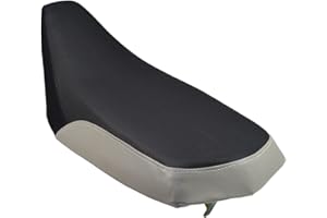 AlveyTech Black & Gray Vinyl Seat for 90cc - 150cc ATVs
