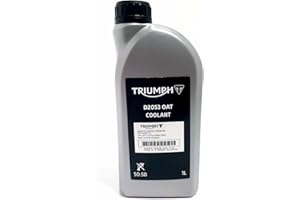 LAGUNA MOTORCYCLES Genuine Triumph Motorcycle D2053 Hybrid OAT Coolant Anti Freeze 1lt