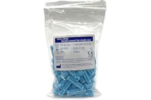 ONE STEP 250 x 23G Sterile Lancet for Single Use - Manufacturer Confirmed Fully Compatible for PiC Indolor, Microlet, Freestyle, Abbott, SD and More
