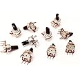 ERH India (Pack of 10) 100k Volume Control 3 pin Variable Resistor Potentiometer 100 k 3 pin Controller for DIY and Amplifier Kits