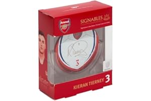 Arsenal F.C.: Signables Signature Series (Facsimile Signed) Fußball signierbar mit Spielerinfo – Offizielles Sammlerstück
