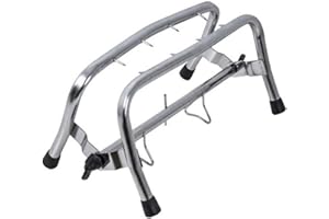 Filtex Portaprosciutto in Tubo Cromato, Argento, unica