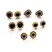 Produktbild Damen Schmuck, DOLDOA Neue Elegant Böhmen Retro Ohrclip Stud baumeln Ohrringe Set Modeschmuck Ohrstecker Ohrclip Mode Ohrschmuck Vintage Ohr Ring Ohrhänger Party Earring Creolen Ohrclips Ohrklemme Jewelry Geburtstags Geschenk Ohrhaken Valentinstag Geschenk für Frauen Mädchen Freundin Mutter Tochter Mama (Gold)