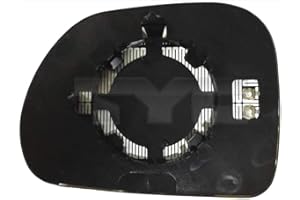 TYC 309-0147-1 Spiegelglas Glas Aussenspiegel konvex beheizbar rechts