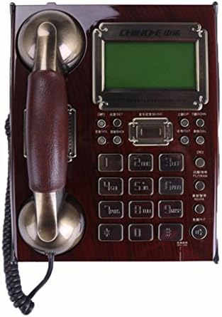 Wddwarmhome Retro telephones home wired fixed telephone creative retro office seats telephones - red