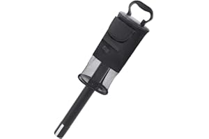 Yideng Golf Ball Collector, Golf Ball Shag Bag Holds about 75 Balls Golf Detachable Ball Retrievers Tube with Storage Bag Golf Ball Picker Scooping Device(Black)