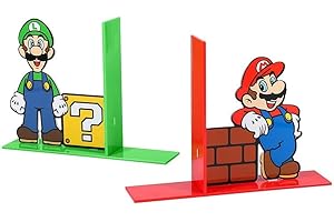 Paladone Products Super Mario Buchstützen Mario und Luigi