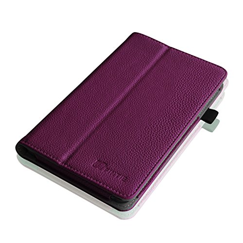 Fintie Odys Connect 7 Pro / Connect 7 Hülle Case – Slim Fit Folio Premium Kunstleder Schutzhülle Cover Tasche mit Ständerfunktion für Odys Connect 7 Pro / Odys Connect 7 17,8 cm (7 Zoll) Tablet-PC, Lila - 9