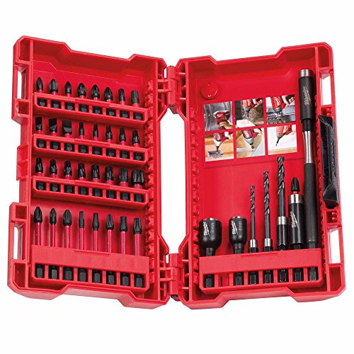 Milwaukee 4932430908 Shockwave 40 Stück Bohrer- und Schraubendreher Bit Set