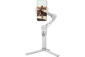 FEIYUTECH Feiyu Vimble 3SE [Oficial] Smartphone Gimbal para iPhone y Android, Estabilización de vídeo de 3 Ejes para Vlogs, Youtube y TikTok