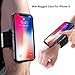 Produktbild SPORTLINK Run Kit für iPhone X, Handy Sportarmband iPhone XS mit Verstellbarer Riemen, Handgelenkband Halterung Armbinde Handyhalter für Running Joggen Workout Fitness Radfahren (Schwarz)