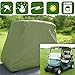 Produktbild Burrby 2 Passenger Golfwagen Schutzhülle, Wasserdicht Staub Prävention Sunproof Material, Passend für Alle Standard 2 Passenger EZ Go, Club Auto und Yamaha Golf Carts (Taupe)