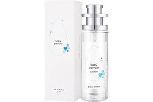 YANOBIA Ebyveen Baby Powder Perfume, Baby-Soft Perfume Spray, an Eau De Parfum, Long-lasting Moisture & Fragrance, Floral & Creamy Aroma for Women & Men,35ml (Powder Classic)