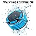 Produktbild Aingol IPX7 wasserdichter Bluetooth-Lautsprecher 5W Subwoofer LED Bluetooth-Lautsprecher mit Superior Sound für Camping, Strand, Sport, Pool-Party, Dusche
