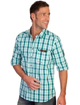 H1217 - Trachtenhemd mit Krempelarm - MONTREAL -