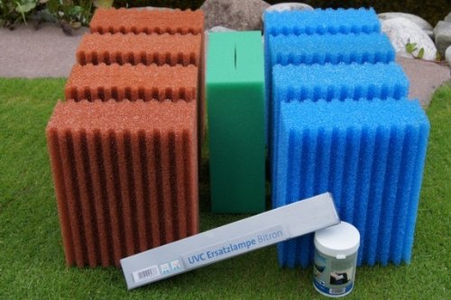 Wartungspaket für Teichfilter: Oase Biotec 10.1 mit Bitron 24C