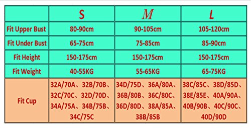 DODOING Komfort Damen Starker Halt Gepolsterter Push up Ohne Buegel Sport BH Bustier Stretch Workout Yoga BH Sport Fitness BH Tank Top Schulterfrei - 5