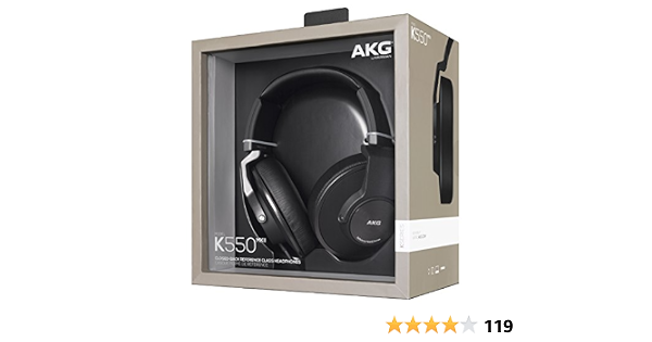 AKG K550 MKIII | Closed-back reference over-ear headphones.