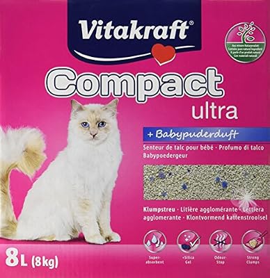 Vitakraft 16079 Compact Ultra Plus pour chat 8 kg