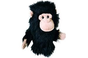 Daphne's Novely Headcover - Chimpanzee, Black