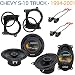 Chevy S-10 Truck 1994-2001 OEM Speaker Upgrade Harmony R46 R65 Package New RS.15693.00