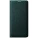 Produktbild Samsung Fabric Flip Folio Wallet Schutzhülle Case Cover mit Kreditkartenfach für Galaxy S6 Edge, grün