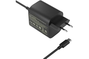 CABUTY Ładowarka Switch 2 – zasilacz 60 W AC do Nintendo Switch 2 / OLED/Lite/Steam Deck, obsługa trybu TV Dock, szybkie ładowanie za pomocą kabla USB C o długości 5,9 ft