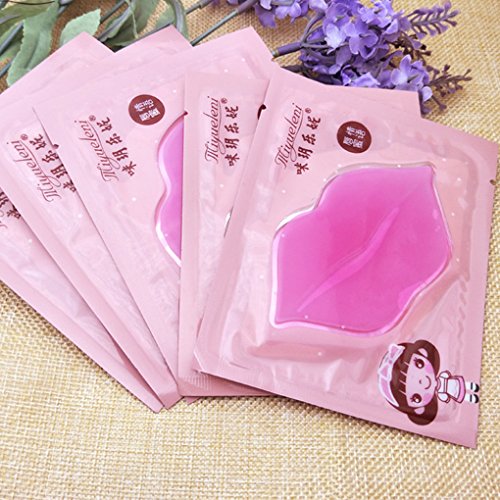 Babysbreath Collagen Lip Maske Feuchtigkeit Essenz Lippenpflege Lippen Balm Pads Anti Aging Falten - 2