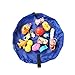 Mudder Children's Kids Toy Storage Bag Organizer Portable Baby Play Mat (Blue, 18 Inches)
