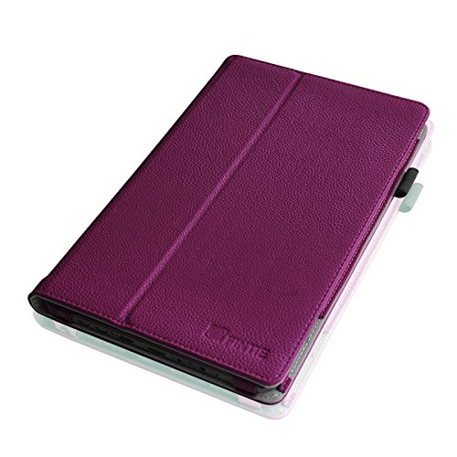 Fintie Odys Ieos Quad 10.1 Hülle Case – Slim Fit Folio Kunstleder Schutzhülle Cover Tasche mit Ständerfunktion für Odys Ieos Quad 25,7 cm 10,1 Zoll Tablet-PC (nicht geeignet für Odys Ieos Quad White Edition), Lila - 8