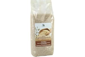 ‎AVITALE Avitale Ganze Flohsamenschalen aus Indien, 99% Reinheit, reich an Ballaststoffen - Verpackt in Deutschland, 1er Pack (1 x 500 g)