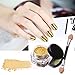 VALUE MAKERS 3 Color 2-3g Mirror Nail Powder-Metalic Nail Polish Effect Chrome Effect Pigment-Glitter Dust Powder Nails Art Tools