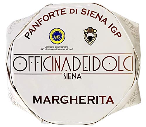 PANFORTE DI SIENA IGP- MARGHERITA- 2 CONFEZIONI DA 500 GR