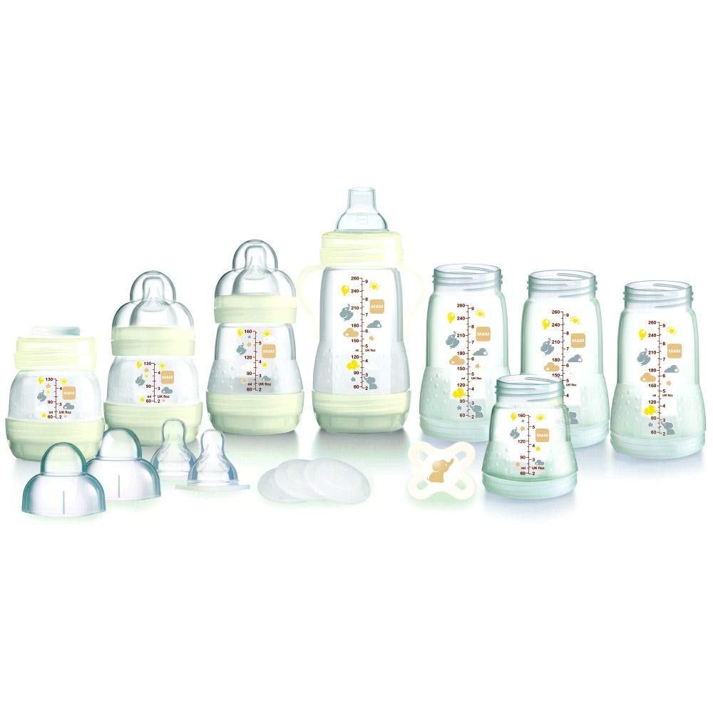 blue mam bottle set