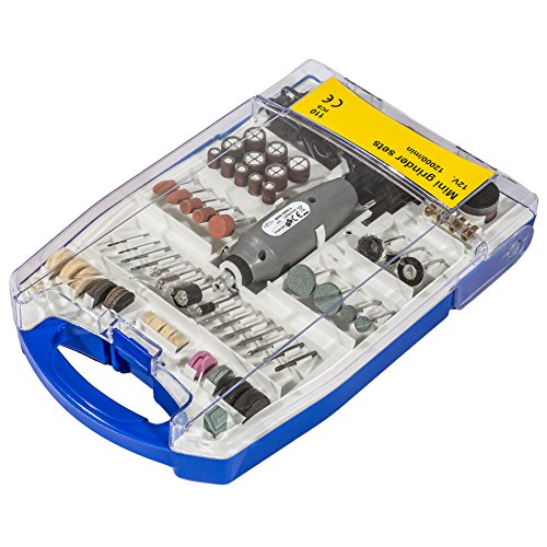 TecTake® Mini-Schleifer Schleifmaschine 110 teilig inklusive Koffer - 5