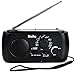 Kaito KA331 Portable Hand Crank AM/FM NOAA Weather Radio with Cell Phone Charger & 3-LED Flashlight Color Black RS.3499.00