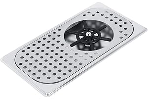 FOCKET Glass Rinser for Kitchen Sink, 201 Stainless Steel Bar Glass Rinser Bottle Washer Faucet Glass Rinser Cup Cleaner Kitchen Sink Accessories, Easy to Clean, for Home Bar