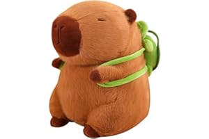 Clvsyh Juguete Suave Capibara de simulación, 23cm Juguete Cuddly Lindo Capibara, Almohadilla Suave del Juguete del Capibara, Cumpleaños Regalo para Muchachos Muchachas